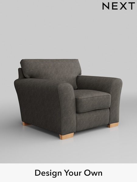 Antiqued Leather/Grey Michigan Leather (W45153) | £1,225