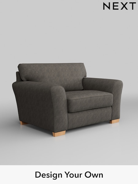 Antiqued Leather/Grey Michigan Leather (W45153) | £1,325