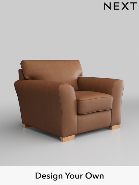 Turin Leather/Tan Brown Michigan Leather (W45154) | £1,125