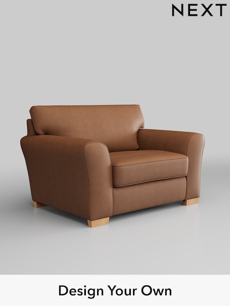 Turin Leather/Tan Brown Michigan Leather (W45154) | £1,225