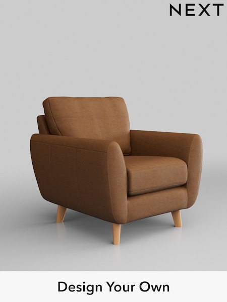 Antiqued Leather/Light Tan Brown Wilson Leather (W45158) | £1,225