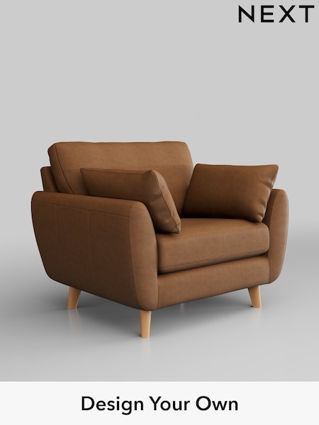 Antiqued Leather/Light Tan Brown Wilson Leather (W45158) | £1,325