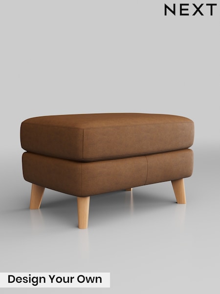 Antiqued Leather/Light Tan Brown Parker Leather (W45159) | £550