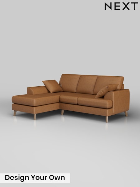 Antiqued Leather/Light Tan Brown Parker Leather (W45159) | £2,699