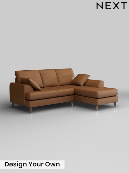 Antiqued Leather/Light Tan Brown Parker Leather (W45159) | £2,699