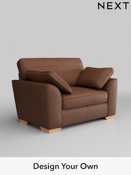 Rustic Leather/Light Brown Stamford Leather (W45185) | £1,575