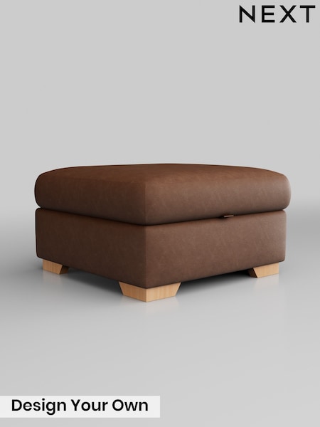 Rustic Leather/Light Brown Houghton Leather Deep Sit (W45188) | £550