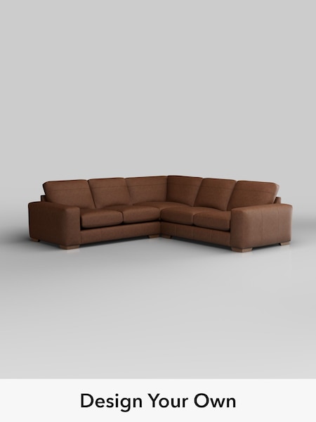 Rustic Leather/Light Brown Houghton Leather Deep Sit (W45188) | £2,875