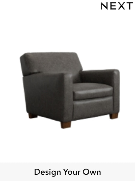Vintaged/Smoky Grey Darwin Leather (W45217) | £950