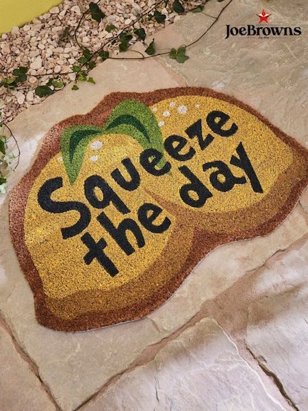 Joe Browns Yellow Joe Browns Yellow "Squeeze The Day" Lemon Shaped Coir (W45498) | £21