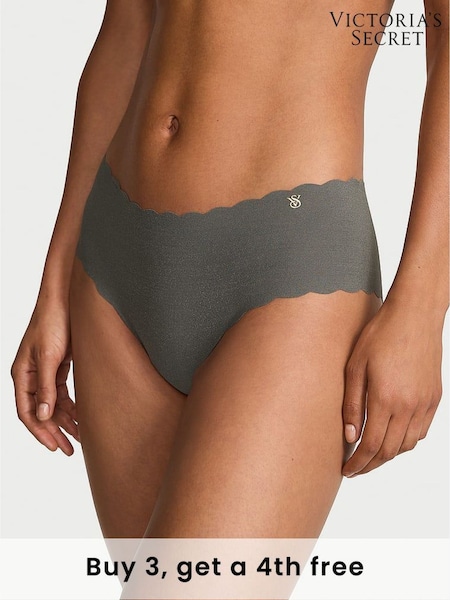 Victoria's Secret Expedition Green Cheeky Scalloped Knickers (W45550) | £9
