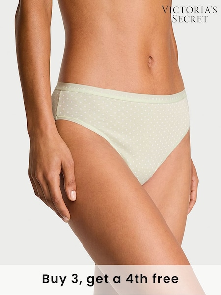 Victoria's Secret Mint Crush Dot Green Brief Knickers (W45555) | £9
