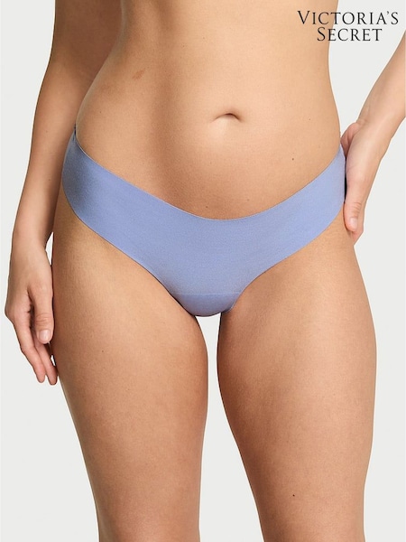 Victoria's Secret Lavender Purple Thong Sheer Logo Knickers (W45615) | £9