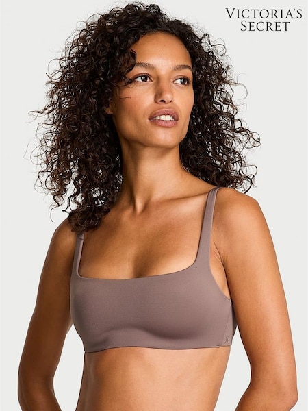 Victoria's Secret Cloudy Grey Scuba Lightly Lined Scoop Bra (W45617) | £29