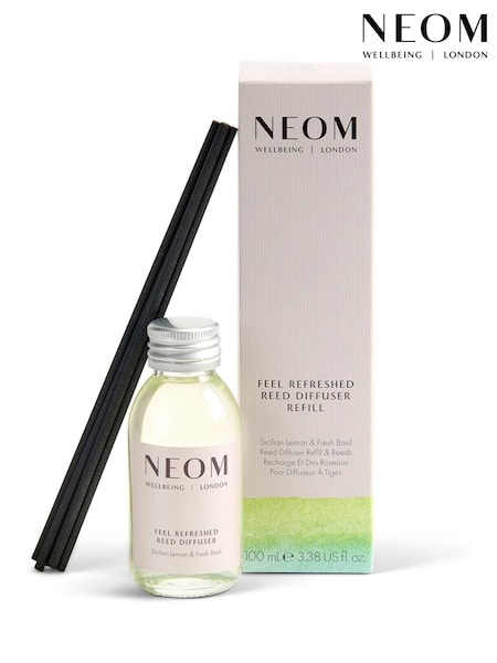 NEOM Feel Refreshed Reed Diffuser Refill 100ml (W45646) | £38