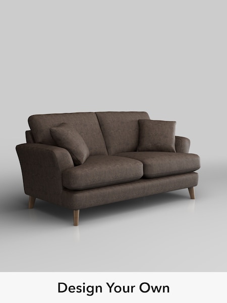 Monza Faux Leather Easy Clean/Peppercorn Brown Conway Relaxed Sit (W45700) | £1,250