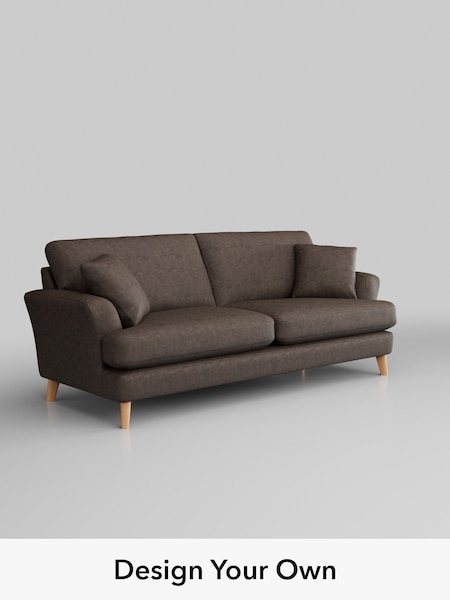 Monza Faux Leather Easy Clean/Peppercorn Brown Conway Relaxed Sit (W45700) | £1,450