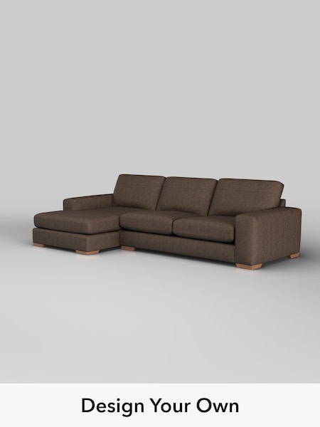 Antiqued Leather/Dark Brown Houghton Leather Deep Sit (W45708) | £2,850