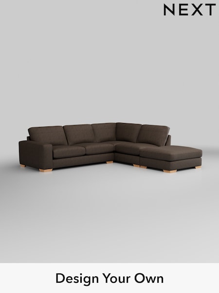 Antiqued Leather/Dark Brown Houghton Leather Deep Sit (W45708) | £4,250
