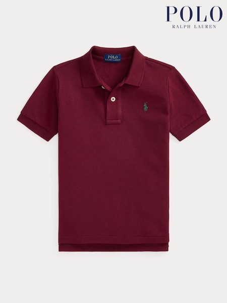 Polo Ralph Lauren Purple Boys Cotton Pique Polo Shirt (W45900) | £65 - £75