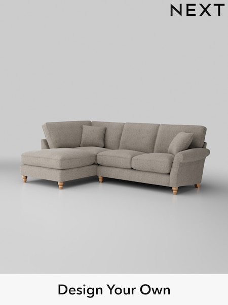 Chunky Boucle Easy Clean/Dove Ashford Relaxed Sit (W45973) | £2,075