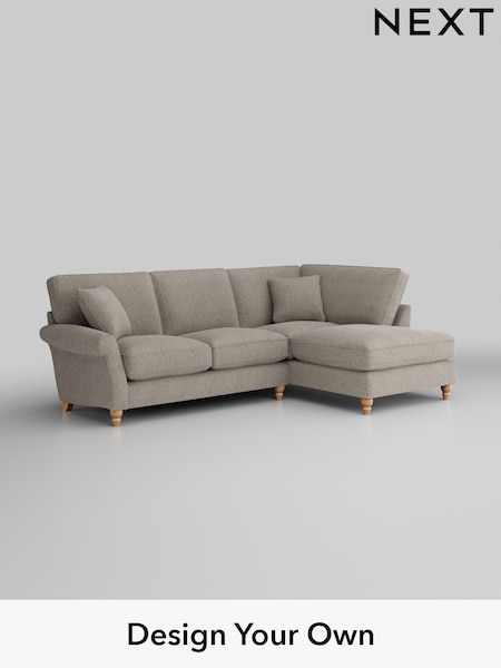 Chunky Boucle Easy Clean/Dove Ashford Relaxed Sit (W45973) | £2,075