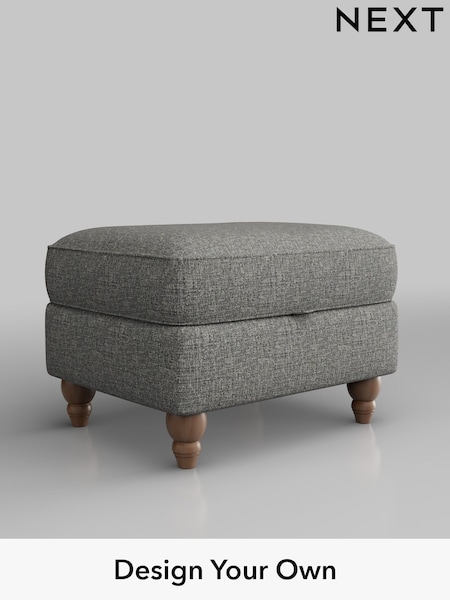 Chunky Boucle Easy Clean/Mid Grey Ashford Relaxed Sit (W45981) | £499