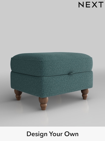 Chunky Chenille/Mid Teal Green Ashford Relaxed Sit (W45985) | £499