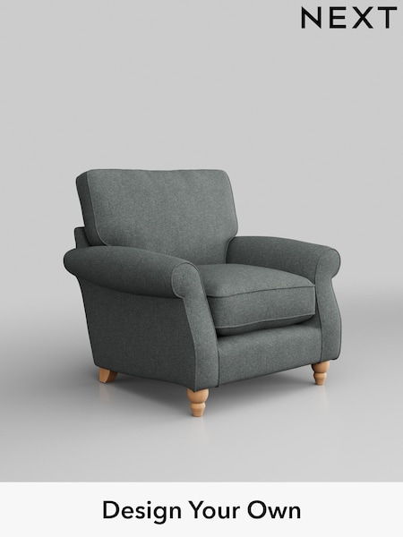 Chunky Weave/Mid Grey Ashford Relaxed Sit (W45992) | £925