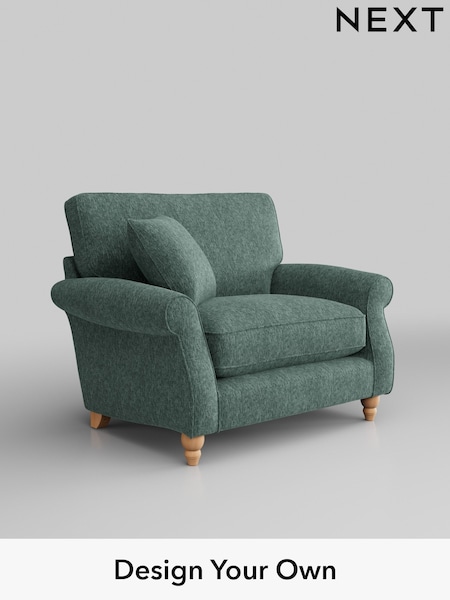 Cotswold Chenille/Mid Slate Teal Green Ashford Relaxed Sit (W45999) | £1,025