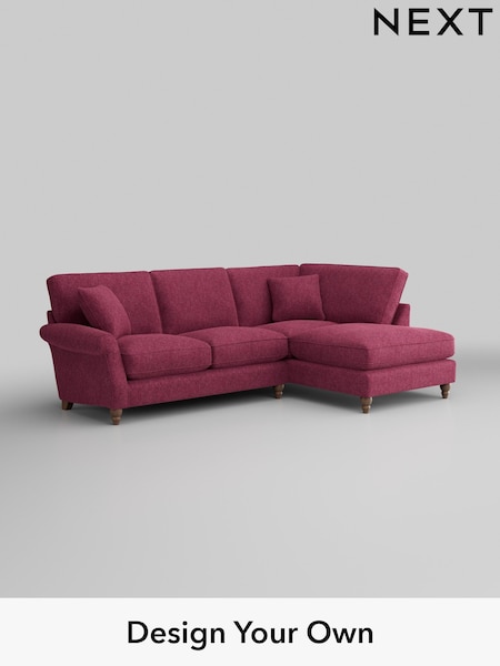 Cotswold Chenille/Dark Raspberry Pink Ashford Relaxed Sit (W46000) | £2,075