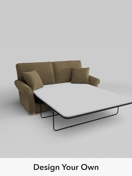 Fine Chenille Easy Clean/Dark Moss Green Ashford Relaxed Sit (W46003) | £1,599