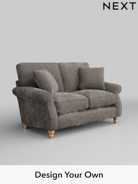 Distressed Velour/French Grey Ashford Relaxed Sit (W46004) | £1,225
