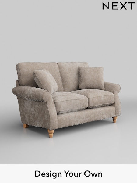 Distressed Velour/Mid Natural Ashford Relaxed Sit (W46005) | £1,225