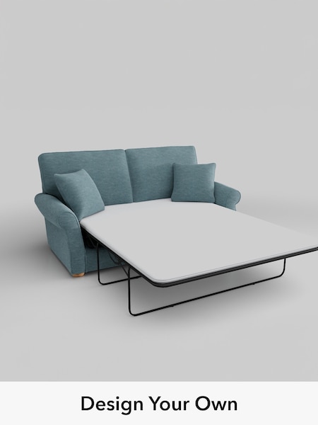 Fine Chenille Easy Clean/Mid Blue Ashford Relaxed Sit (W46009) | £1,599