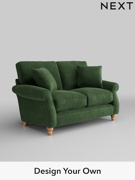 Luxe Chenille/Dark Green Ashford Relaxed Sit (W46011) | £1,325