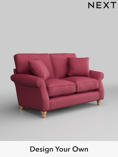 Fine Chenille Easy Clean/Mid Raspberry Pink Ashford Relaxed Sit (W46016) | £1,225