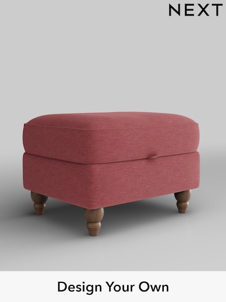 Fine Chenille Easy Clean/Mid Pink Ashford Relaxed Sit (W46020) | £499