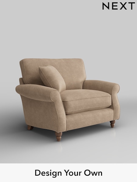Luxe Chenille/Mid Camel Beige Ashford Relaxed Sit (W46021) | £1,125