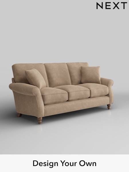 Luxe Chenille/Mid Camel Beige Ashford Relaxed Sit (W46021) | £1,525