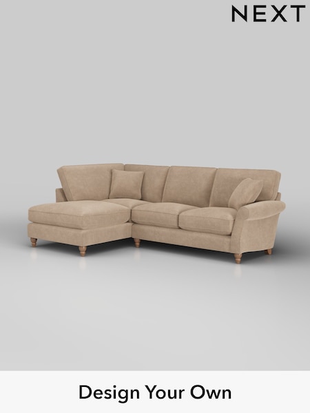 Luxe Chenille/Mid Camel Beige Ashford Relaxed Sit (W46021) | £2,175