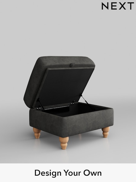 Monza Faux Leather Easy Clean/Dark Grey Ashford Relaxed Sit (W46022) | £499