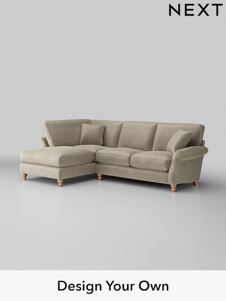 Plush Chenille/Light Natural Ashford Relaxed Sit (W46026) | £2,075