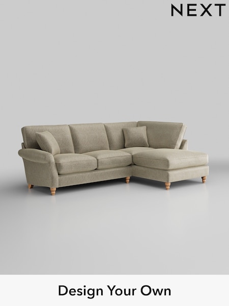 Plush Chenille/Light Natural Ashford Relaxed Sit (W46026) | £2,075