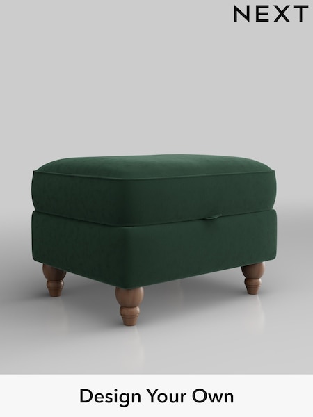 Plush Velvet Easy Clean/Bottle Green Ashford Relaxed Sit (W46035) | £499