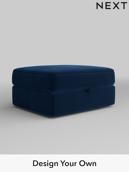Plush Velvet Easy Clean/Navy Blue Oakley (W46037) | £475