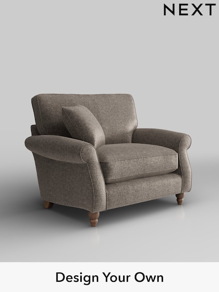 Plush Chenille/Mink Brown Ashford Relaxed Sit (W46042) | £1,025