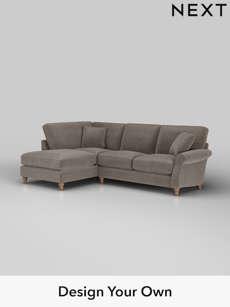 Plush Chenille/Mink Brown Ashford Relaxed Sit (W46042) | £2,075