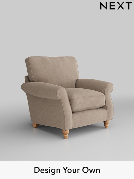 Tweedy Blend Easy Clean/Light Dove Natural Ashford Relaxed Sit (W46046) | £825
