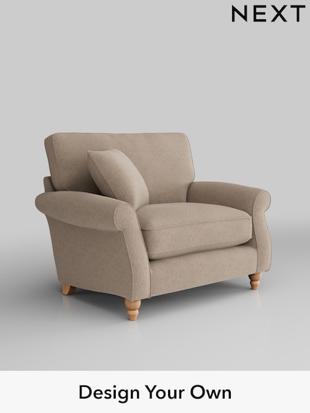 Tweedy Blend Easy Clean/Light Dove Natural Ashford Relaxed Sit (W46046) | £925